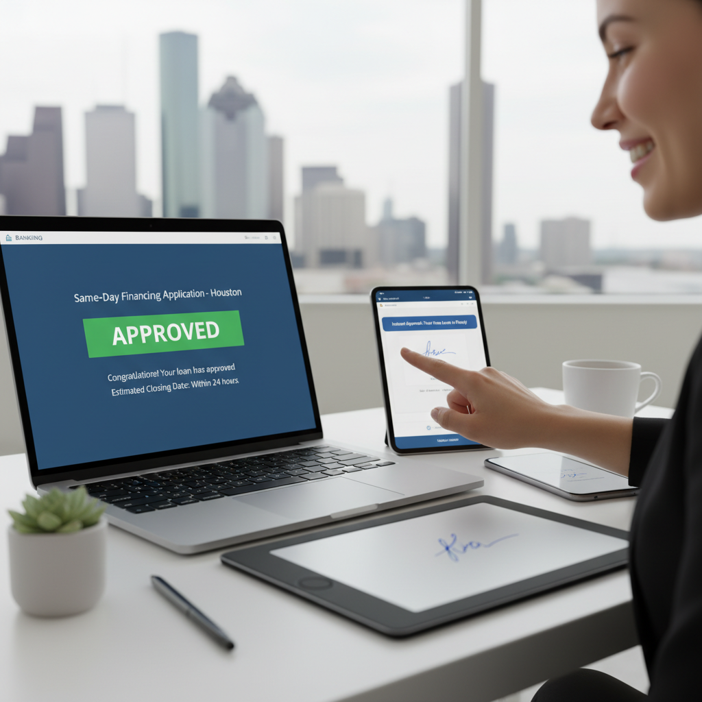 Same-Day Financing Approval - Tell Projects La Porte TX