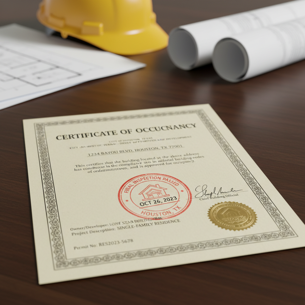 Final Permit Closeout - Tell Projects La Porte TX